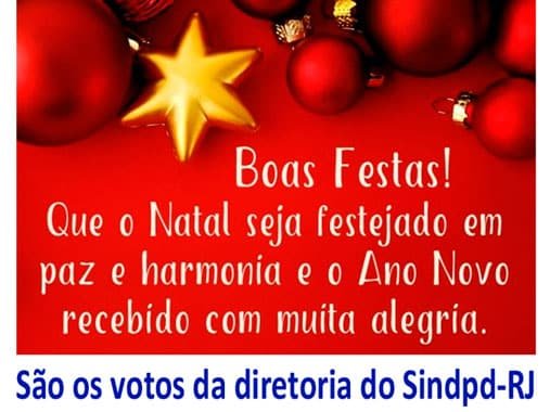 Feliz Natal e próspero Ano novo